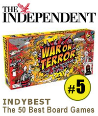 Image for 'War on Terror' no. 5 in the Independent's Top 50 Board Games