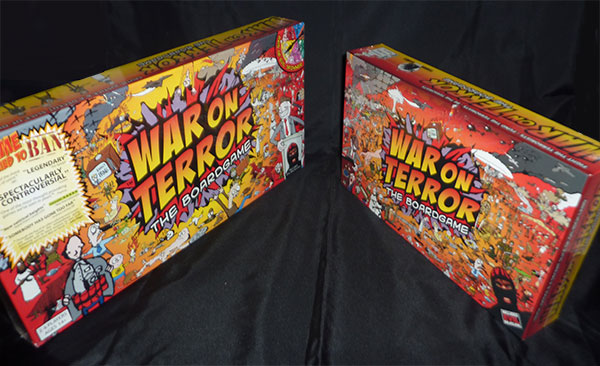 War on Terror Edition 1 and Edition 2 side-by-side