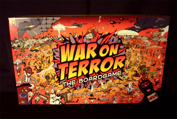 The front of the box, War on Terror edition 2