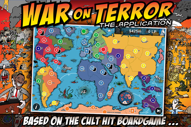 War on Terror app - screenshot