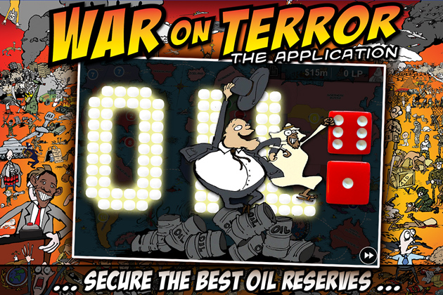 War on Terror app - screenshot