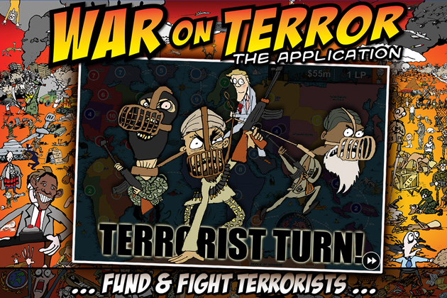 War on Terror app - screenshot