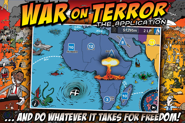 War on Terror app - screenshot